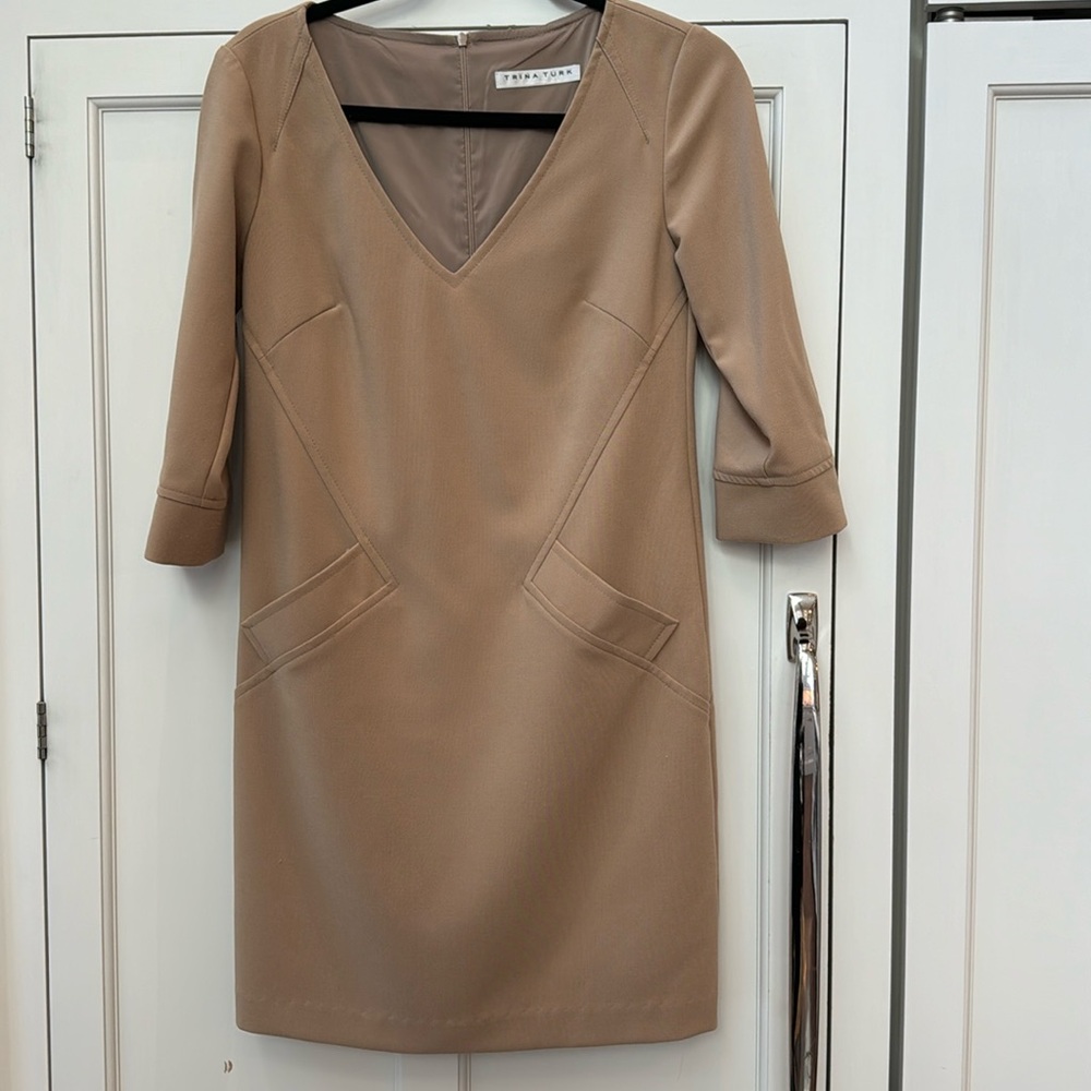 Trink Turk dress 3/4 sleeve size 0 generous fit